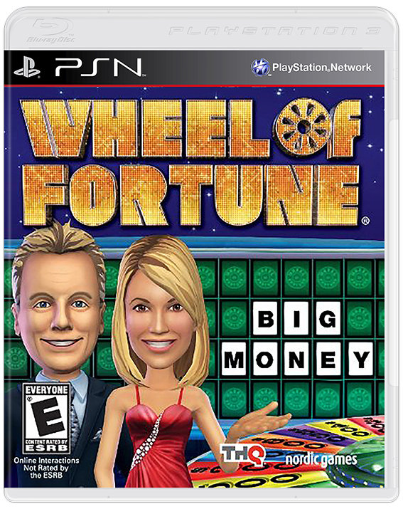 Wheel Of Fortune box art for Playstation 3